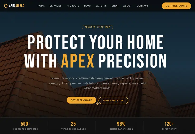 ApexShield Website