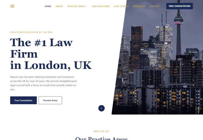 Beacon Law Website