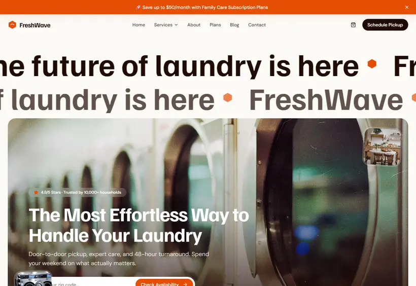 Fresh Wave Website