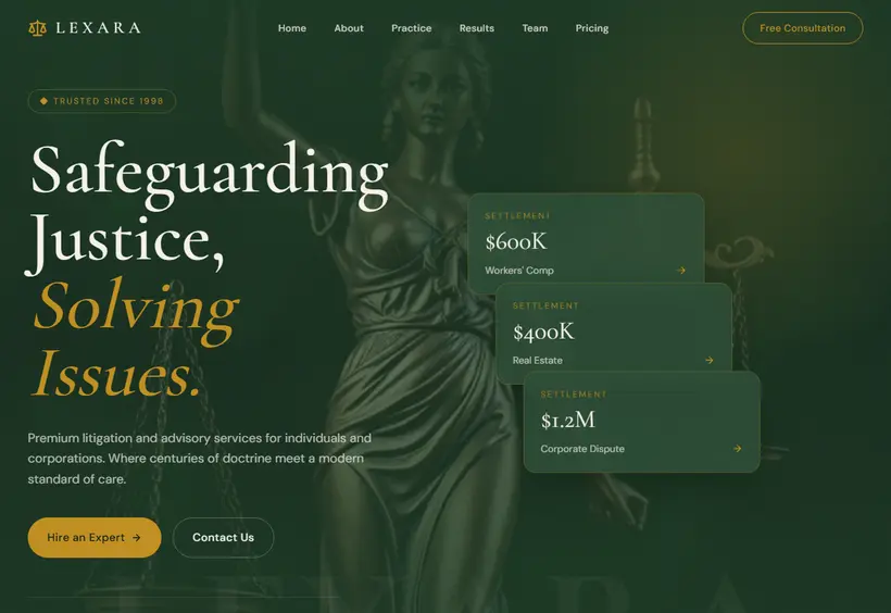 Lexara Website