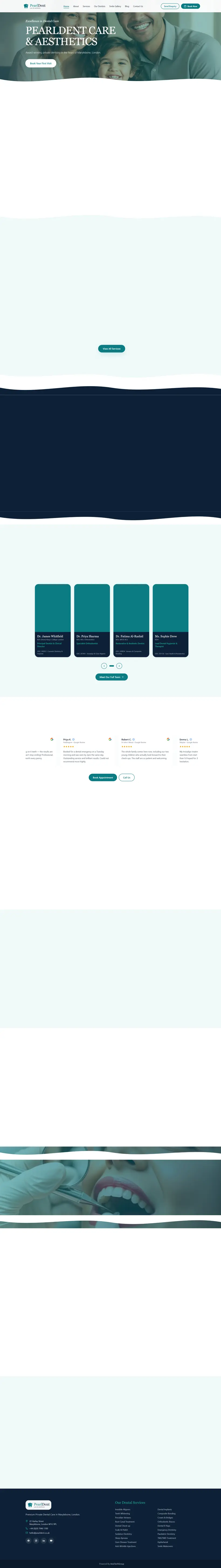 PearlDent Dental Website