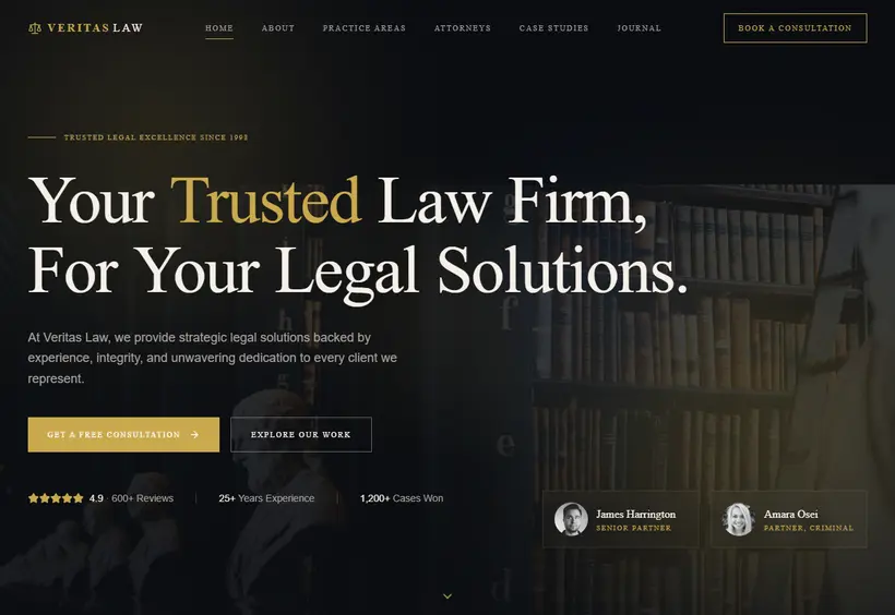 Veritas Law Website